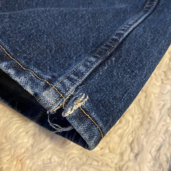 Vtg Wrangler Twenty X Tulsa Jeans Womens Size 9 10 32x35 slot hem 0323 - Picture 5 of 10